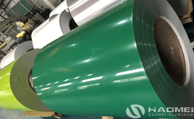 color coated aluminum coil