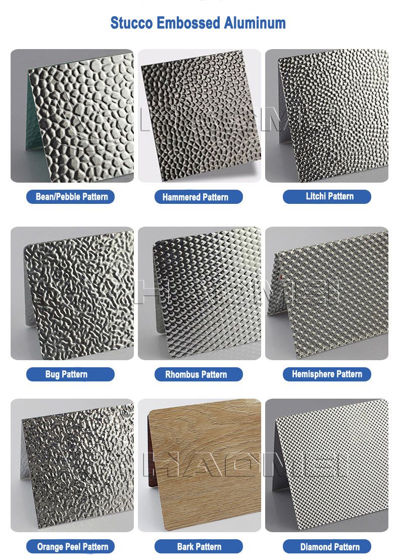 stucco embossed pattern