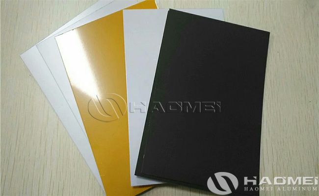 black anodized aluminum sheet