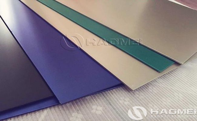 color anodized aluminum sheet