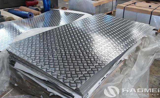 5 bar aluminum floor plate