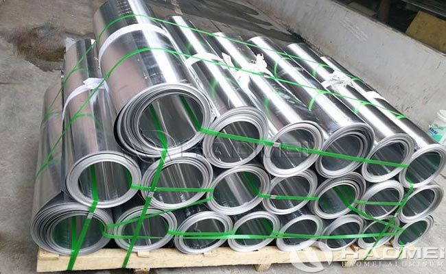 Plain aluminium cladding sheet