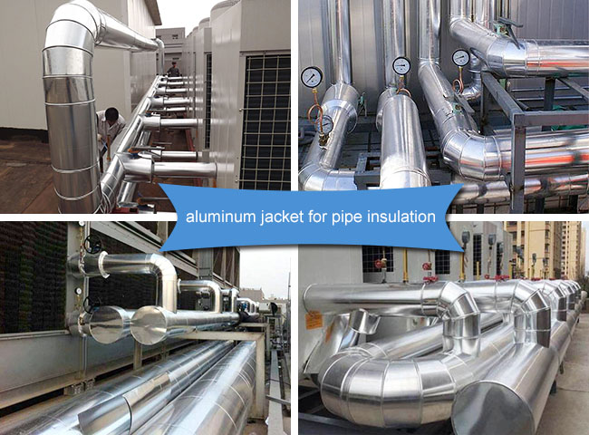 aluminum jacket for pipe insulation
