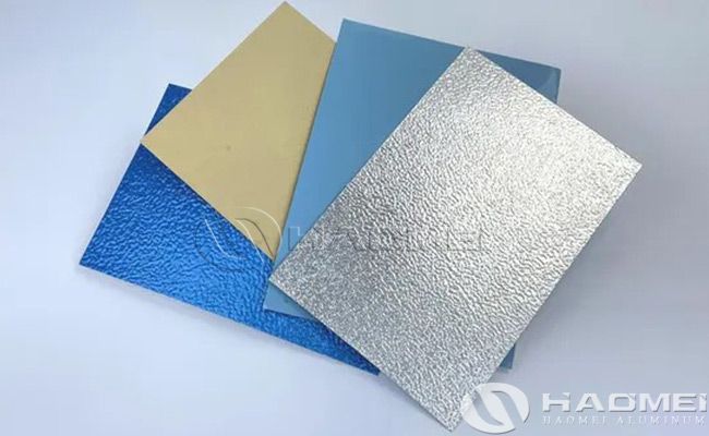 aluminum sheet with moisture barrier