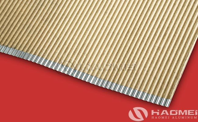 corrugated kraft paper coated aluminum coil corrugated kraft paper coated aluminum coil