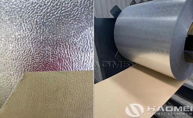 polykraft paper coated embossed aluminum coil polykraft paper coated embossed aluminum coil